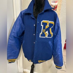 Neff Blue Varsity Men’s Jacket